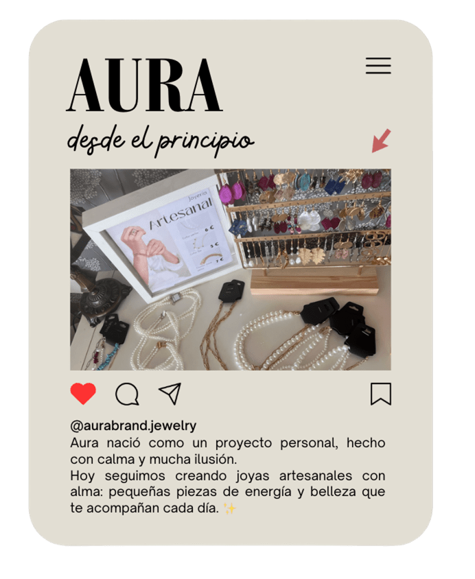 La historia de Aura Brand: joyas que nacen del alma