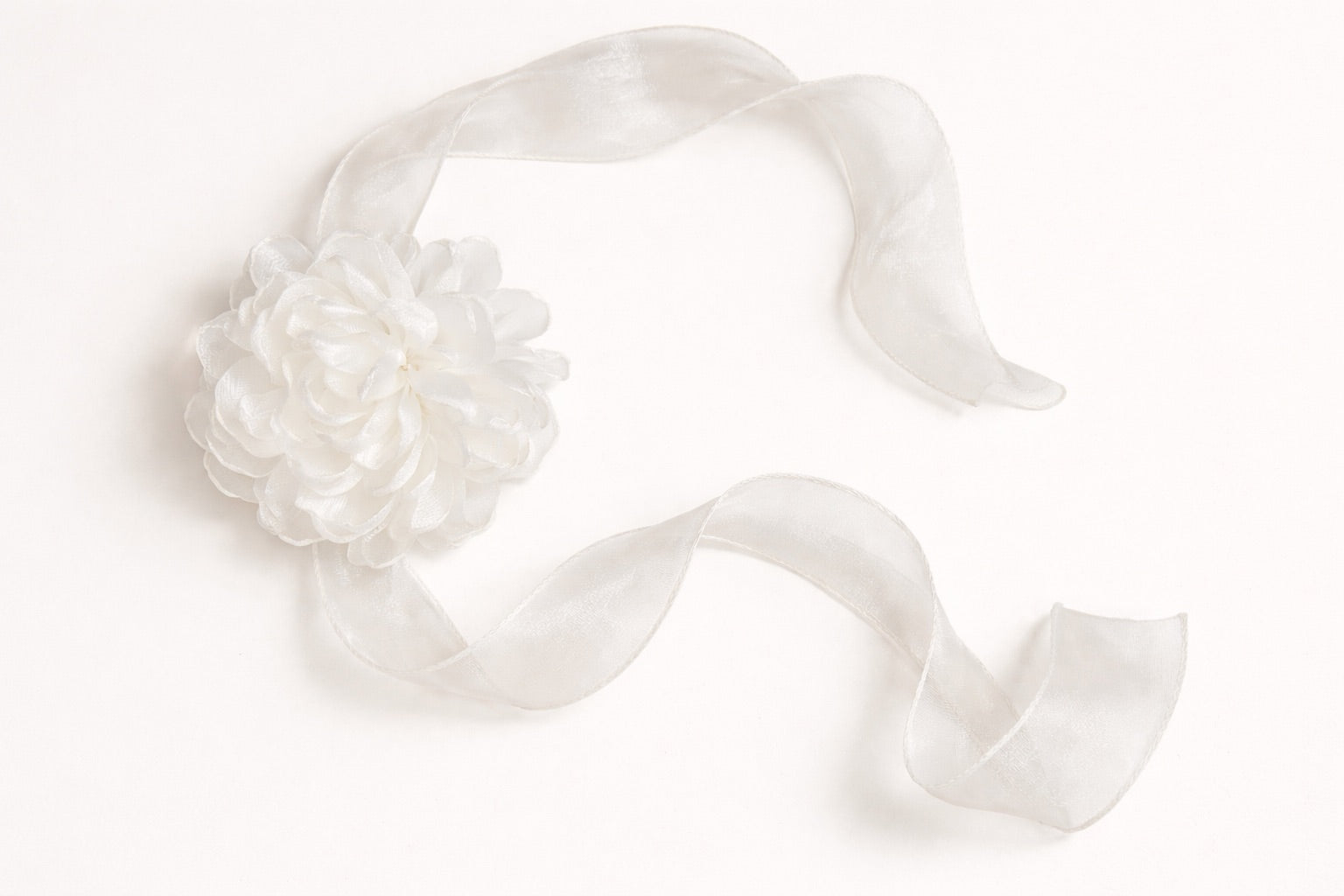 Choker Flor Blanca