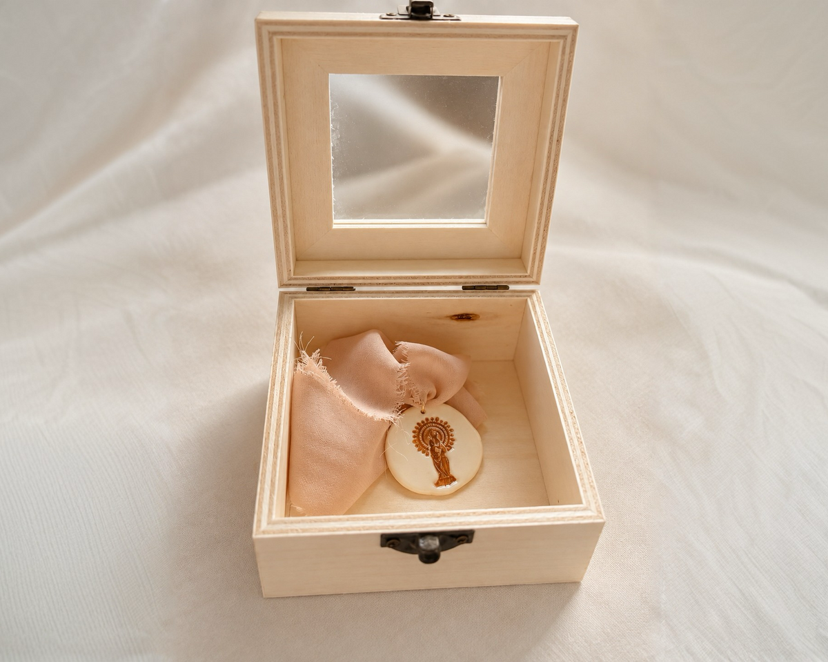 Caja regalo de madera