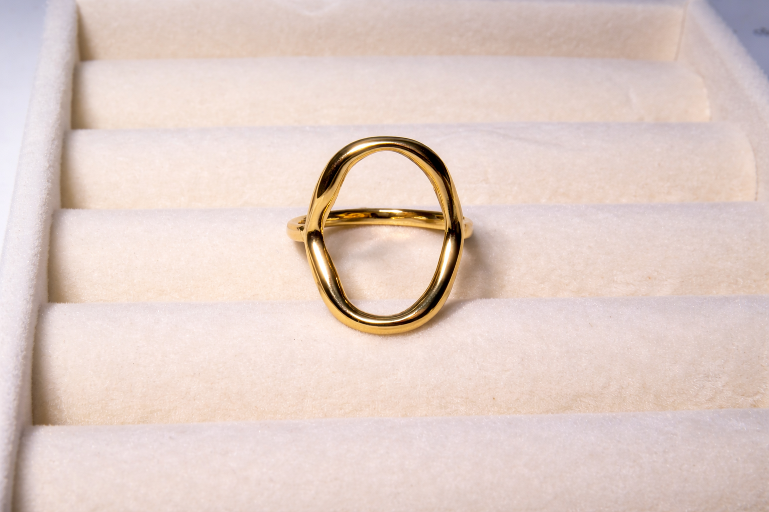 Anillos Golden Sculpt