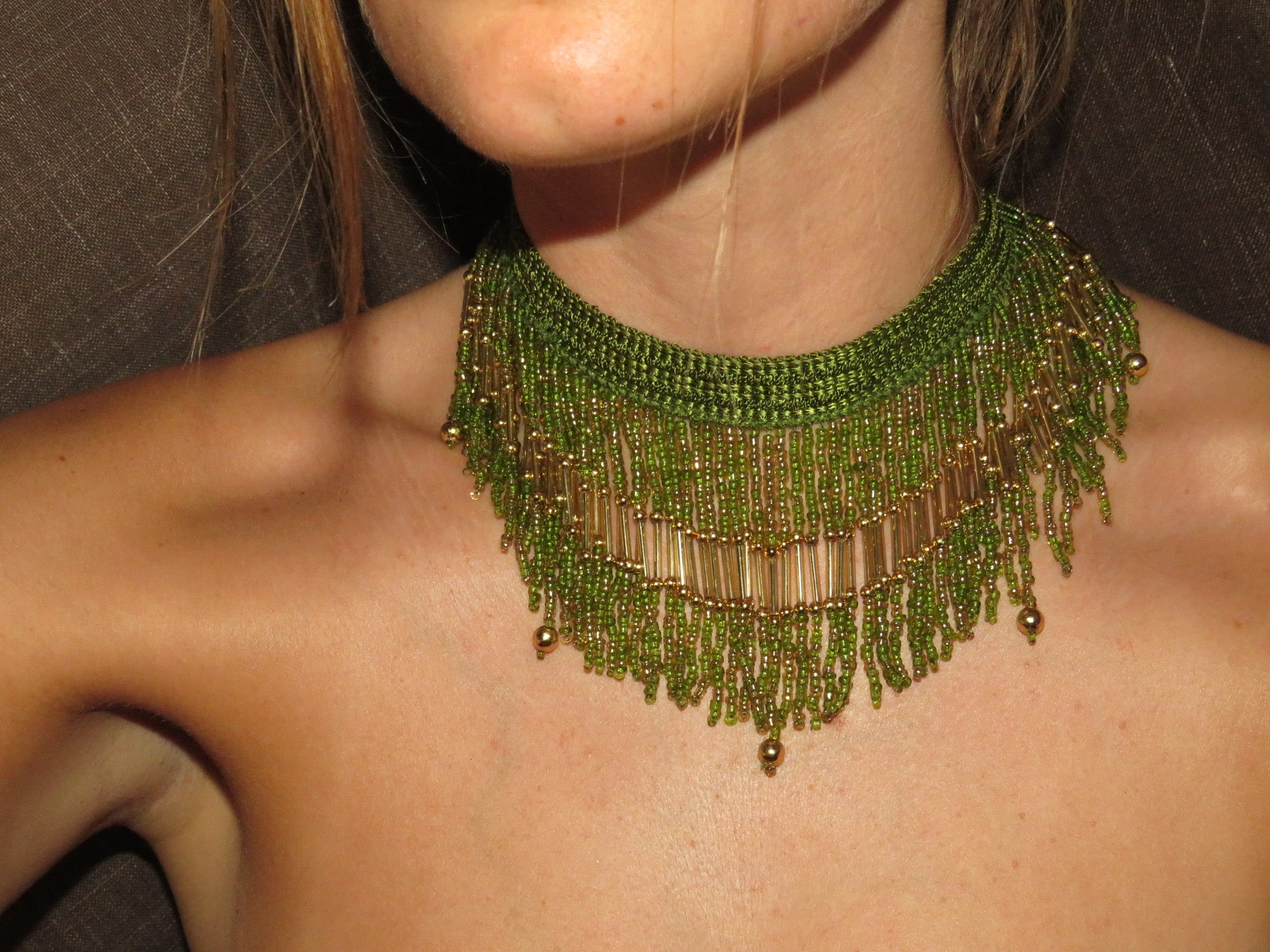 Choker Rubí