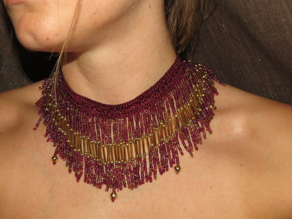 Choker Rubí