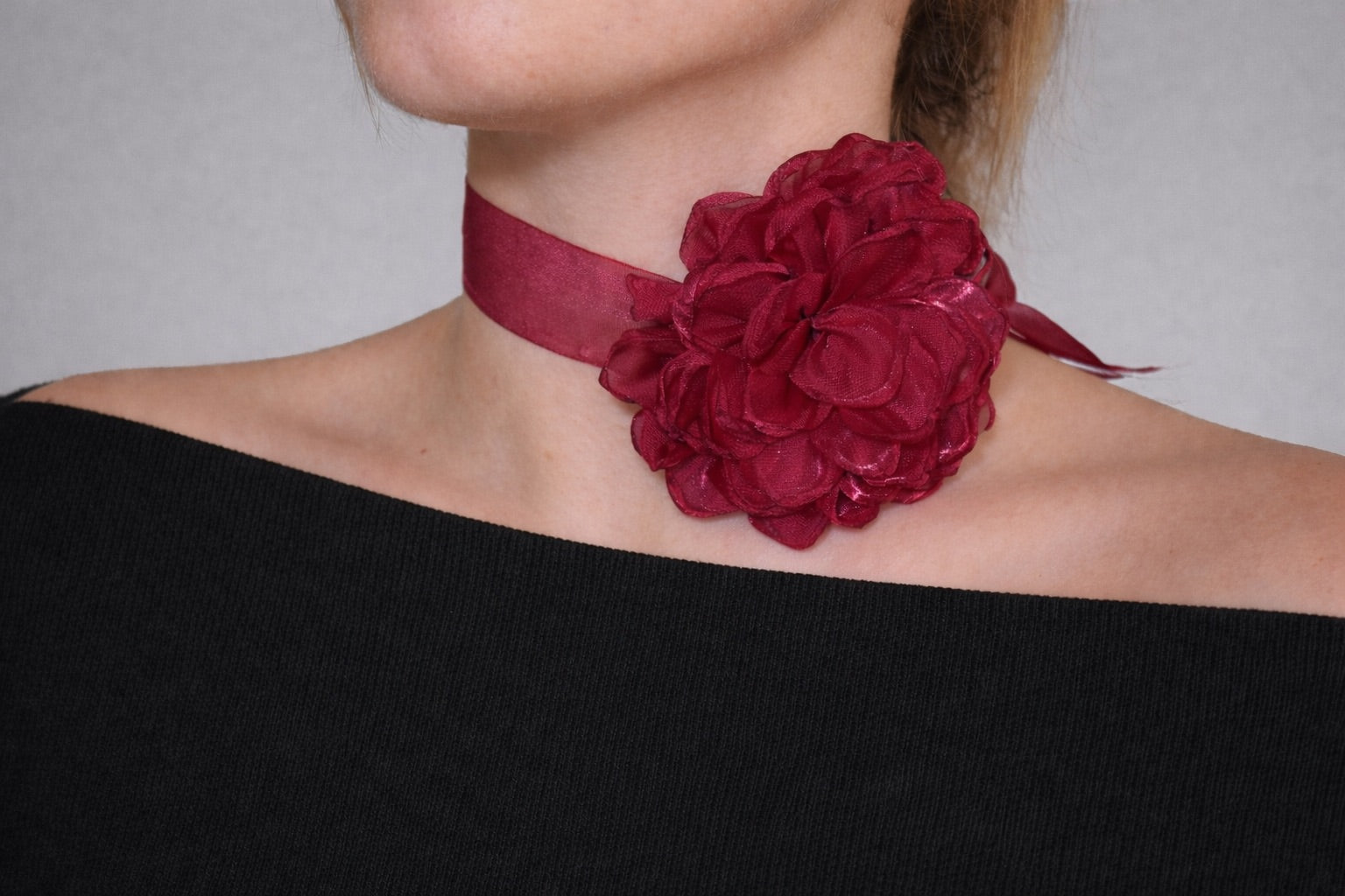 Choker Flor Granate