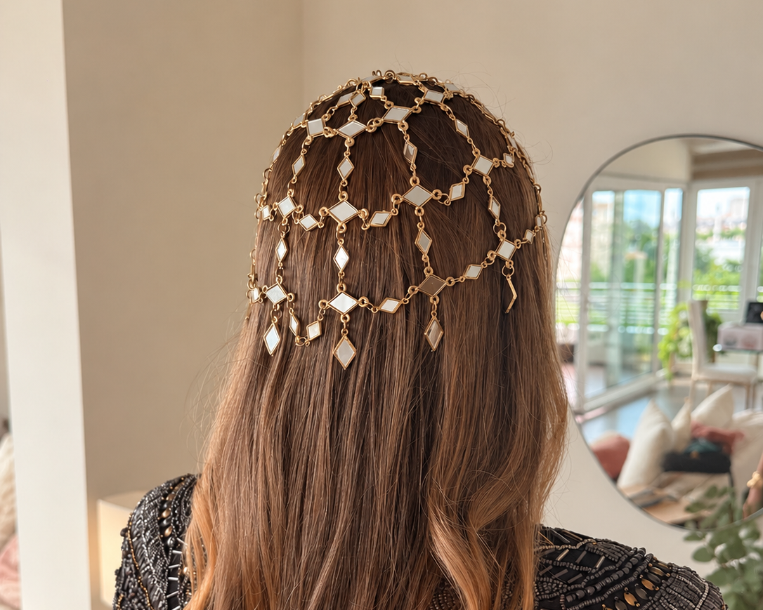 Casquete Dorado Espejos
