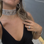 Choker Orquídea