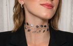 Choker Dafne Plateado