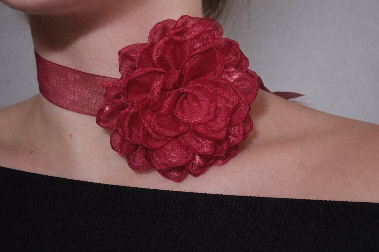 Choker Flor Granate