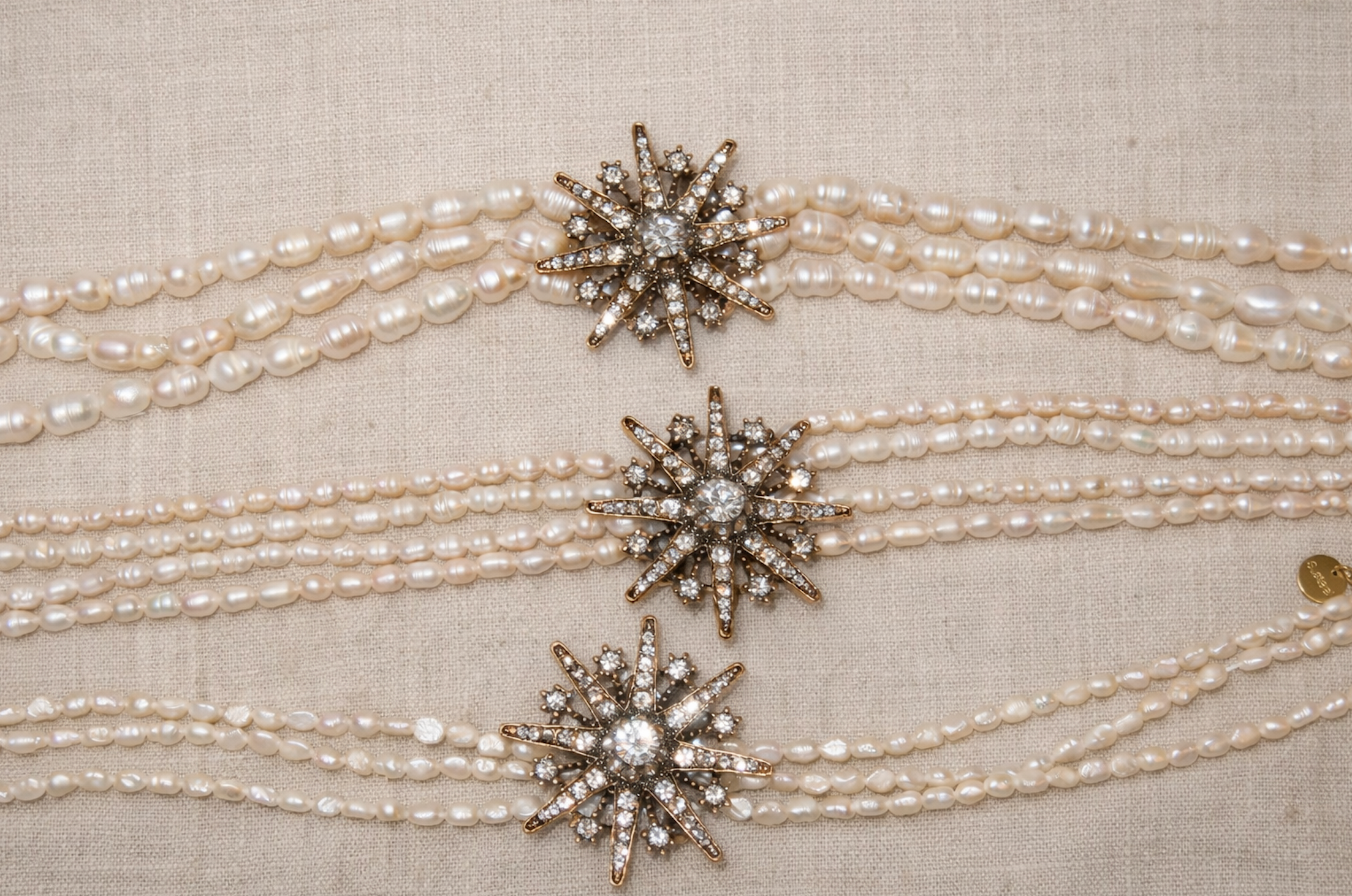 Collar Perlas Sol