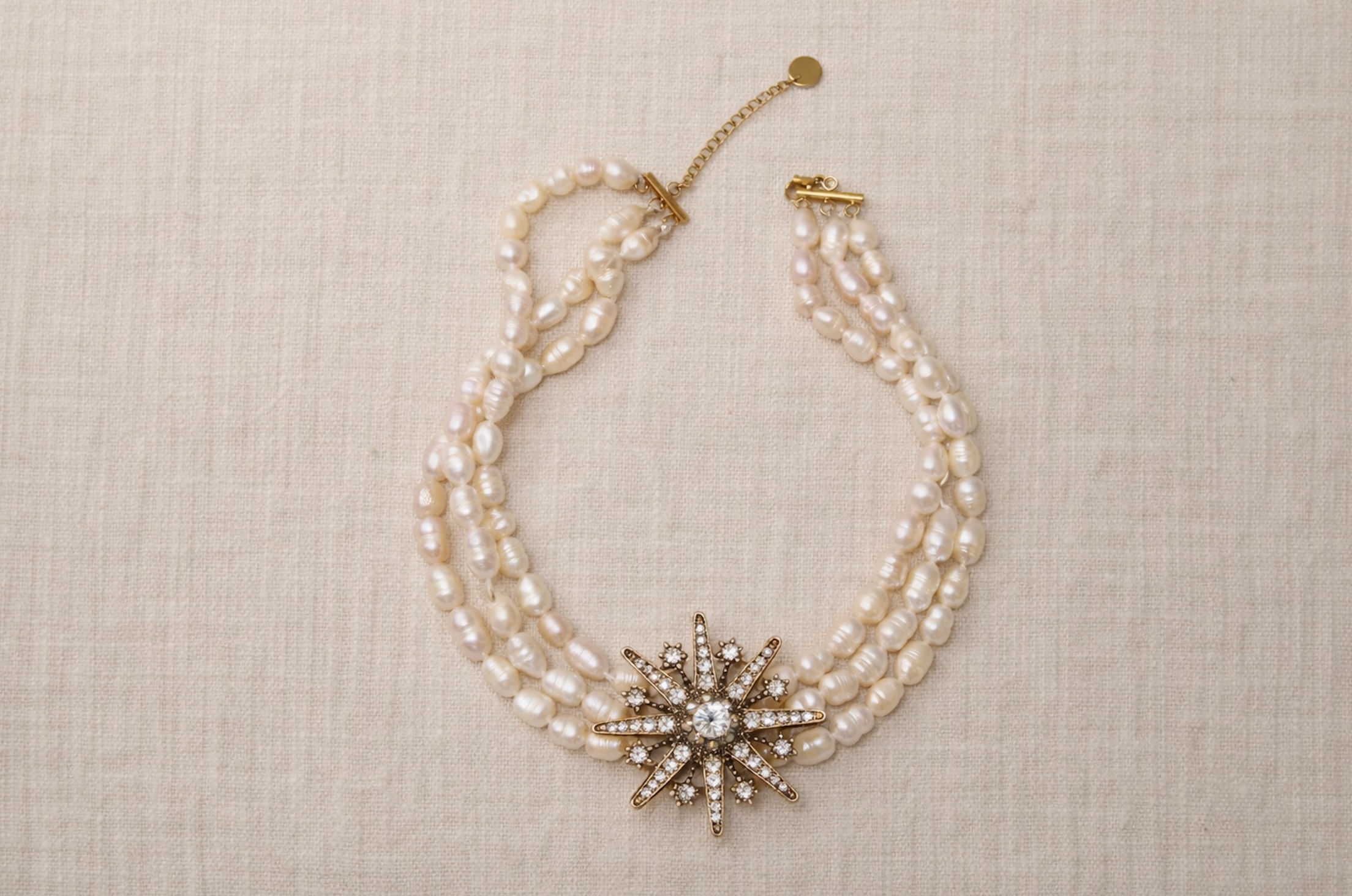 Collar Perlas Sol