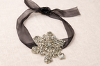 Choker Estela Plateado