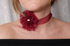 Choker Flor Granate