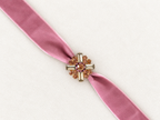 Choker de terciopelo con broche joya