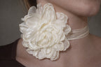 Choker Flor Blanca