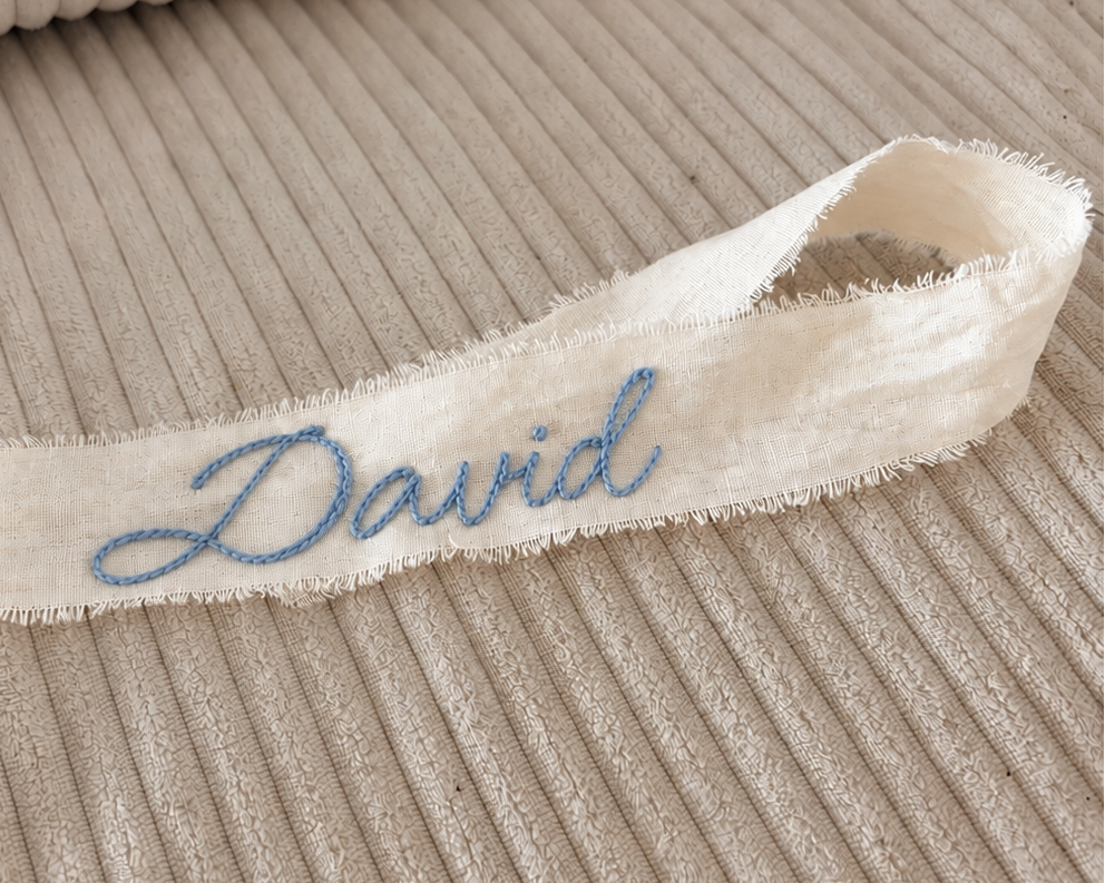 Cinta Personalizada Nombre - Bautizo