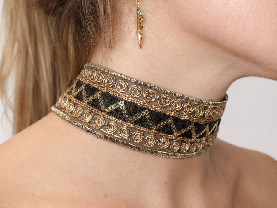Choker Orquídea