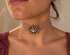 Choker Sunburst Vintage