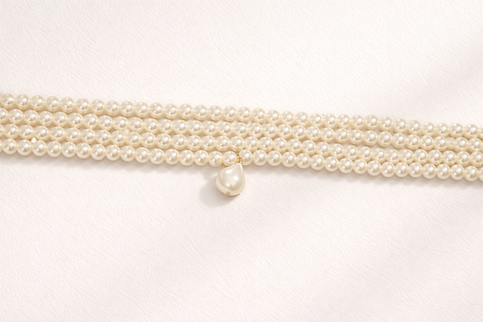 Choker Perlas