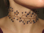 Choker Ramia Azul