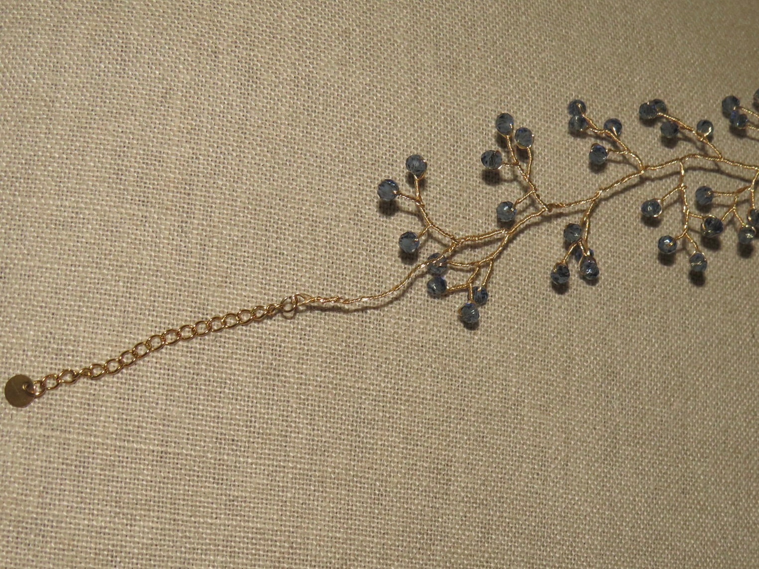 Choker Ramia Azul