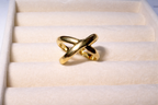 Anillos Golden Sculpt