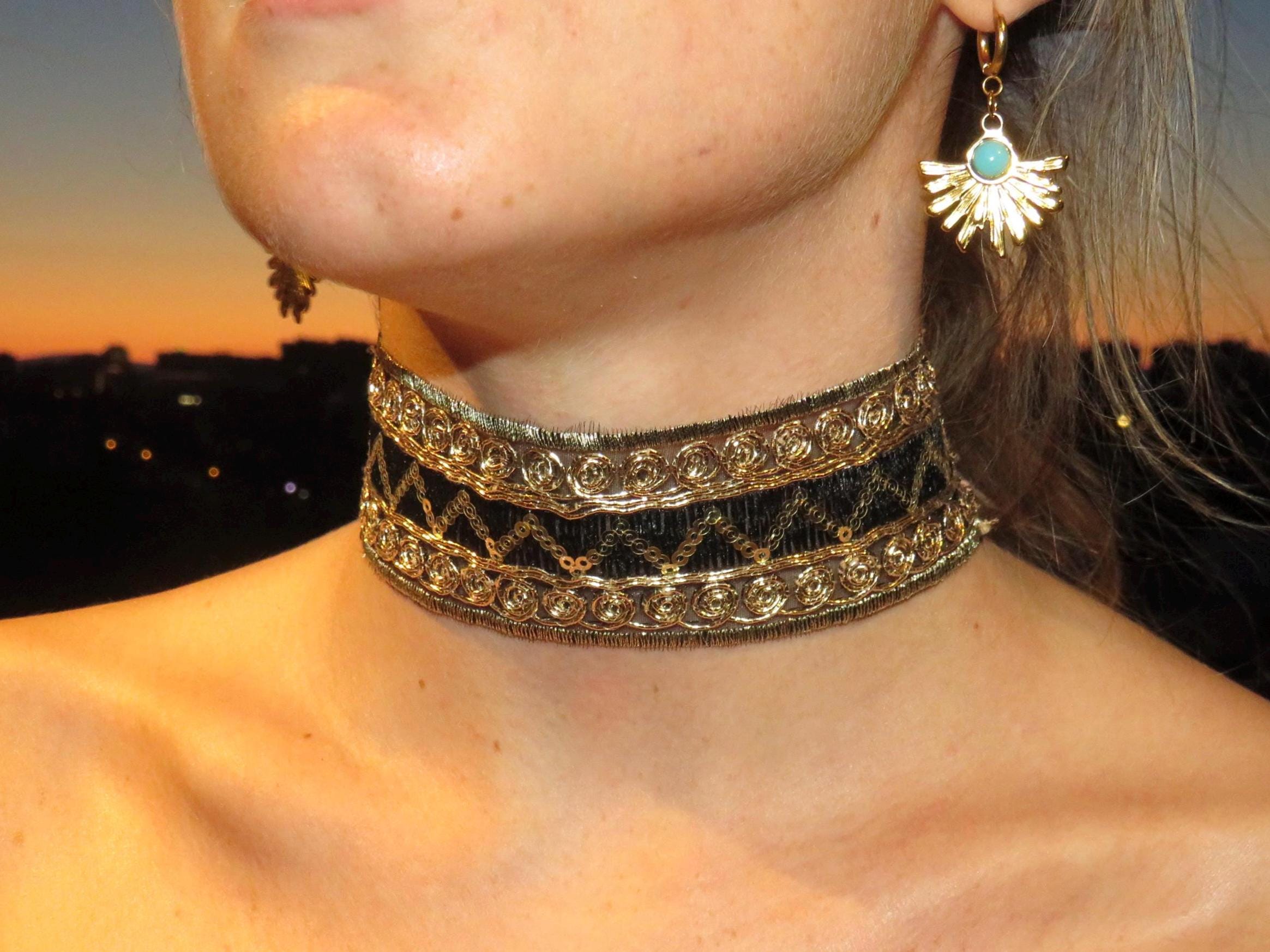 Choker Orquídea