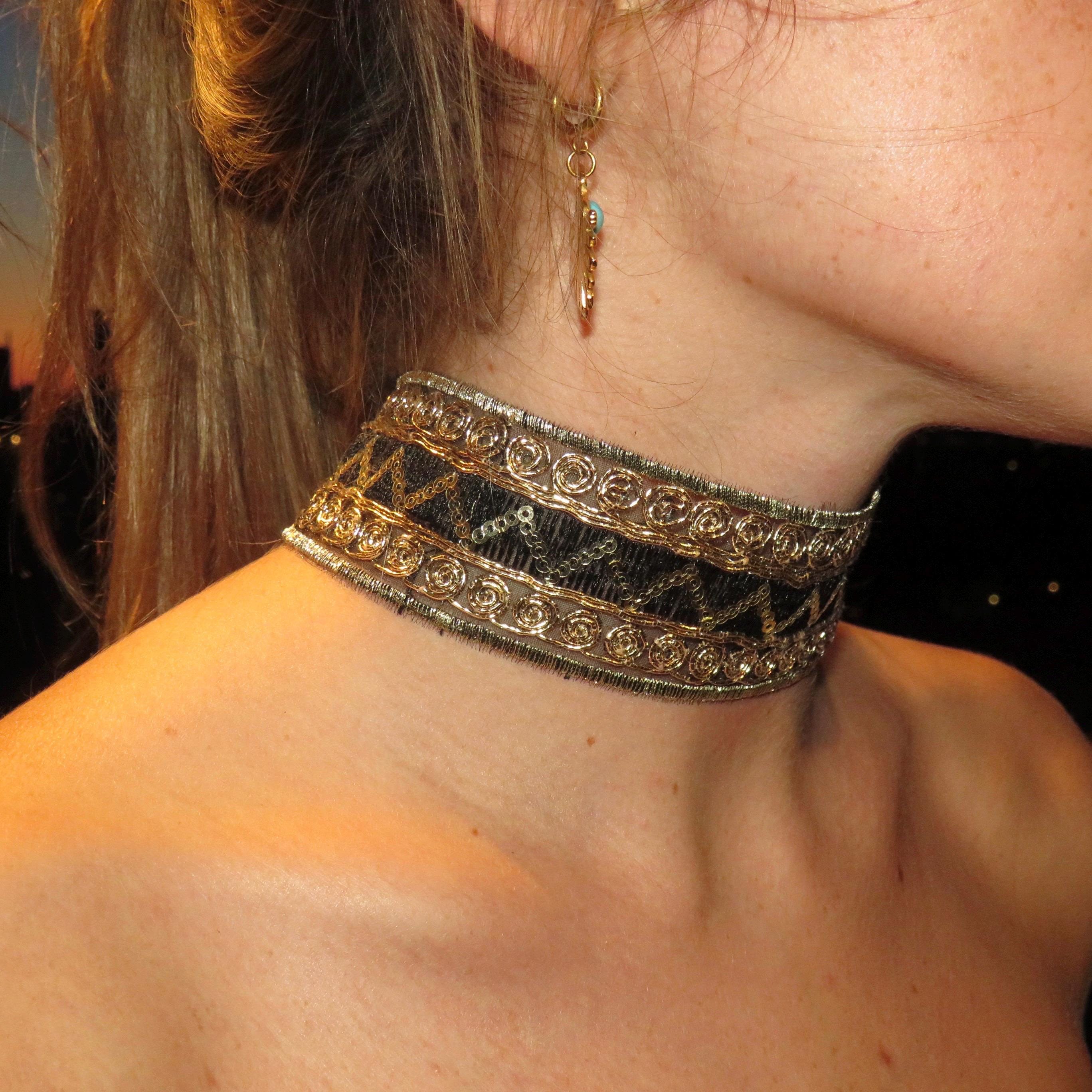 Choker Orquídea