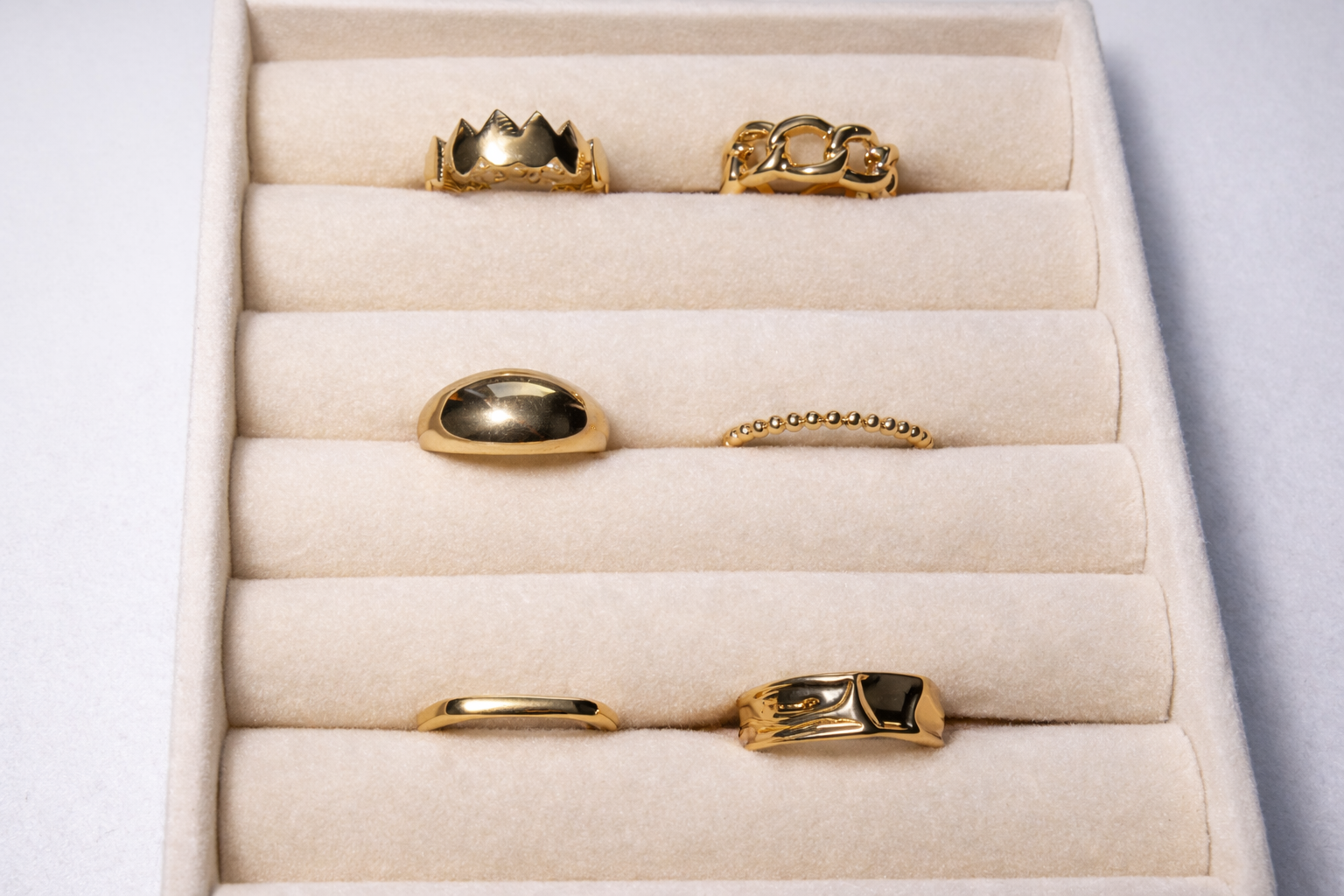 Anillos Golden Essence