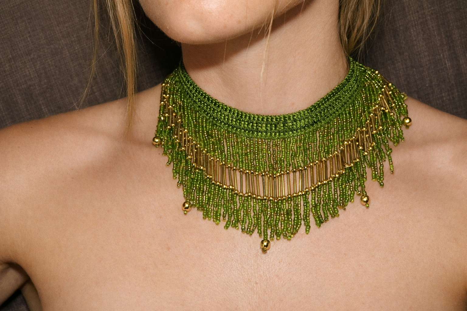 Choker Rubí