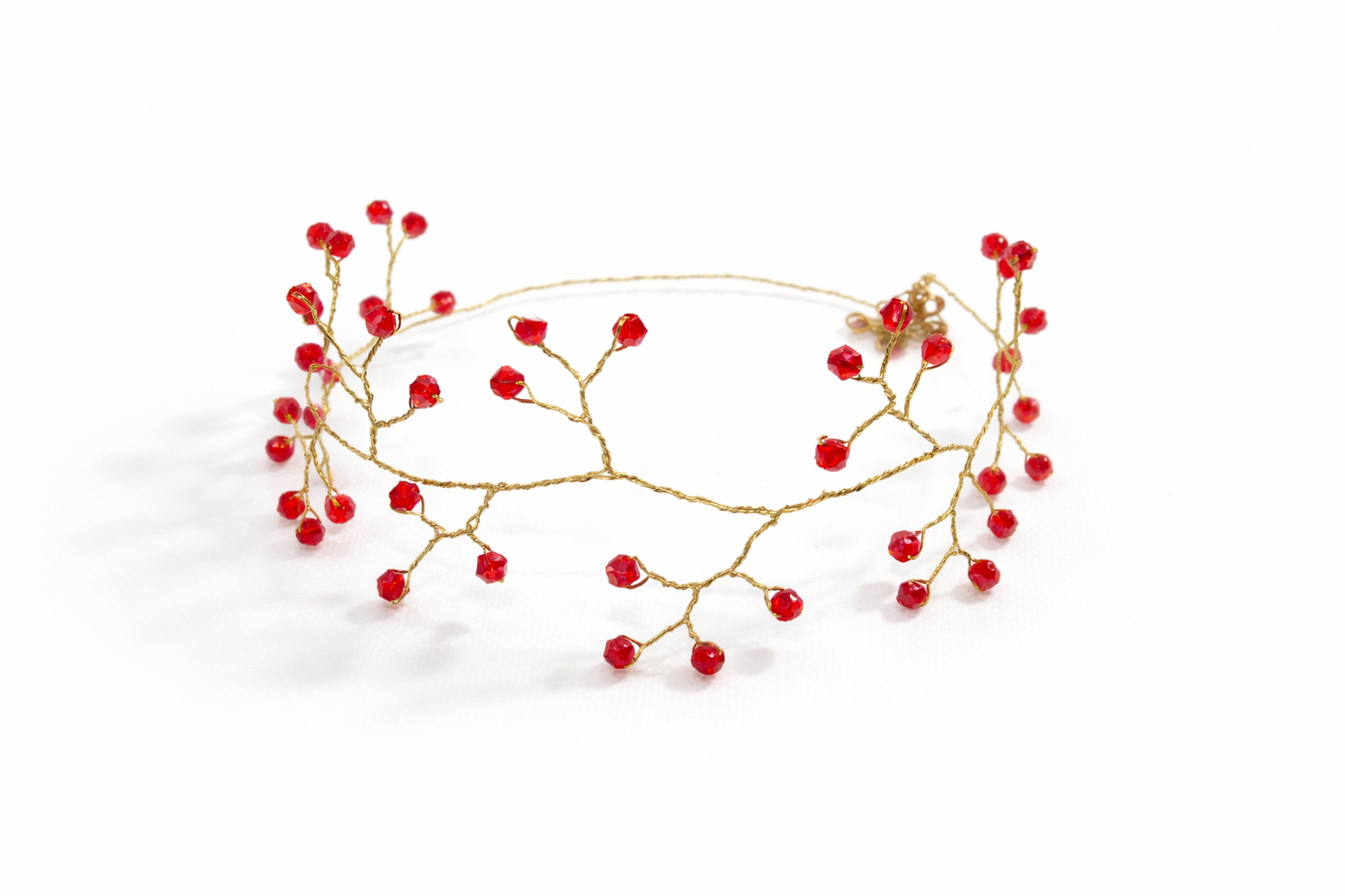 Choker Ramia Rojo
