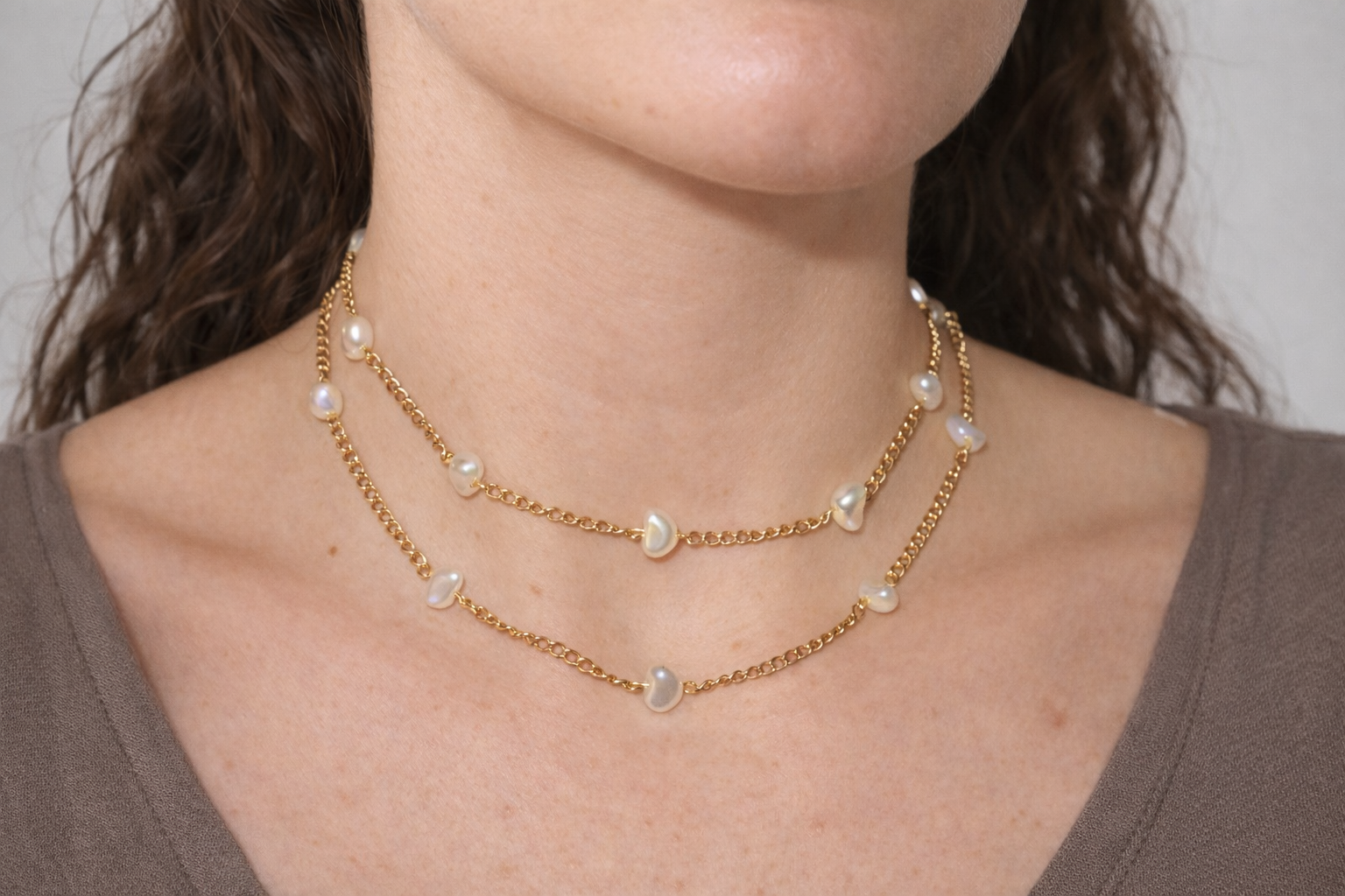 Gargantilla Nacre Chain