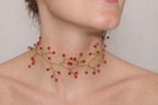 Choker Ramia Rojo